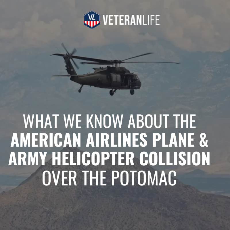This_is_VetLife's tweet photo. Just outside of Joint Base Anacostia–Bolling a regional jet flying for American Airlines collided with a U.S. Army Black Hawk helicopter, and they crashed into the Potomac River. The event is still unfolding but no survivors are expected.

Learn about the crash, ongoing investigation, and more: https://t.co/RfFuFkJbiQ
