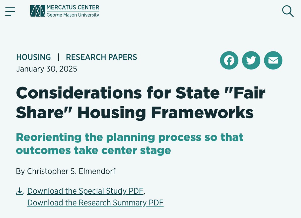 Chris Elmendorf (@cselmendorf) on Twitter photo A few months ago, a state policymaker said, "Hey Elmendorf, if you were writing a fair-share housing law on a clean slate, how would you do it?"
So I wrote a memo. <a href="/salimfurth/">Salim Furth</a> liked, and now it belongs to the world. ⤵️ 🧵
1/5 A few months ago, a state policymaker said, "Hey Elmendorf, if you were writing a fair-share housing law on a clean slate, how would you do it?"
So I wrote a memo. <a href="/salimfurth/">Salim Furth</a> liked, and now it belongs to the world. ⤵️ 🧵
1/5