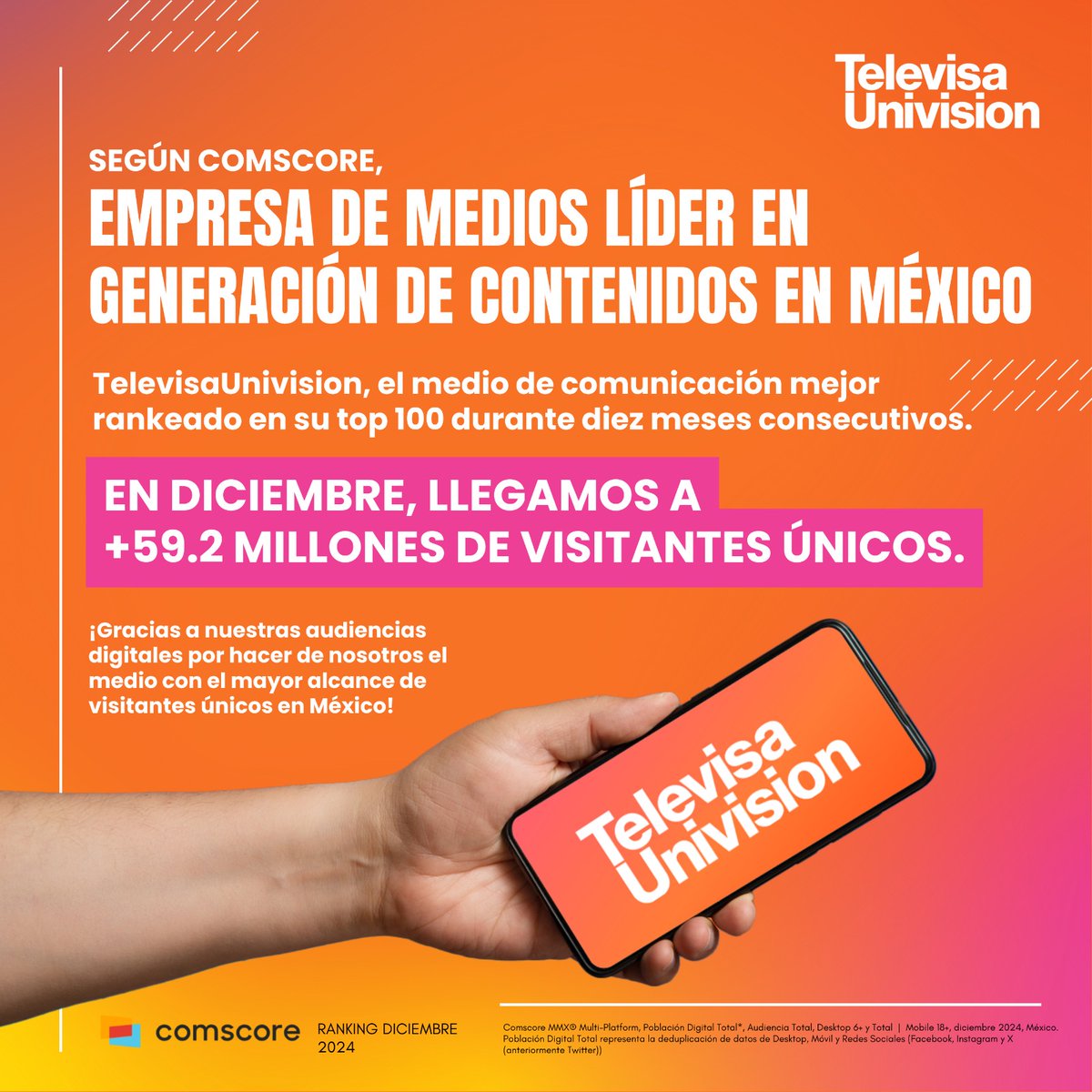 TelevisaUnivision Prensa tweet media