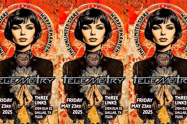 Telemetry + The Unlimited Stars, Happy Phantom
5/23 @ Three Links

buff.ly/40RKKLo