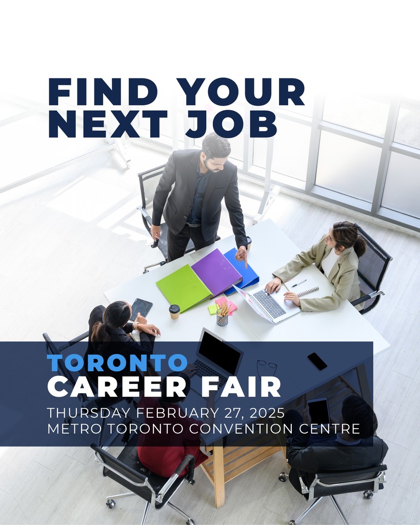 The time is now to make your career change! We have a job fair coming to Toronto at the Metro Toronto Convention Centre on February 27th. Register for your FREE tickets at the link below. 

eventbrite.ca/e/toronto-care…