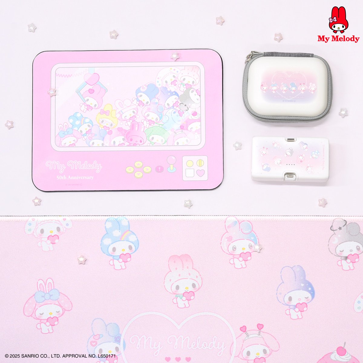 マイメロディ マスコット マウス＆パッド セット サンリオ - マイメロディ マウス&マウスパッドの通販 by ポム's shop