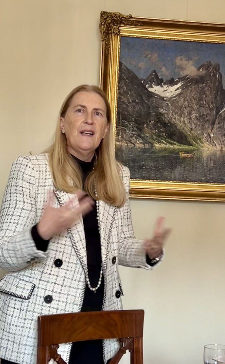 Kjersti Rødsmoen (@norwayambch) on Twitter photo Sad to say goodbye to Thai ambassador Chittipat who is becoming 🇹🇭ambassador to #Germany. He ended his tenure w/the signing last week of the free trade agreement with #EFTA. 🙏also to <a href="/SECO_StateSec/">Helene Budliger Artieda</a> Helene Budliger for joining in today's send off. <a href="/EFTAsecretariat/">EFTA Secretariat</a> <a href="/NorwayInBKK/">Norwegian Embassy in Bangkok</a> Sad to say goodbye to Thai ambassador Chittipat who is becoming 🇹🇭ambassador to #Germany. He ended his tenure w/the signing last week of the free trade agreement with #EFTA. 🙏also to <a href="/SECO_StateSec/">Helene Budliger Artieda</a> Helene Budliger for joining in today's send off. <a href="/EFTAsecretariat/">EFTA Secretariat</a> <a href="/NorwayInBKK/">Norwegian Embassy in Bangkok</a>