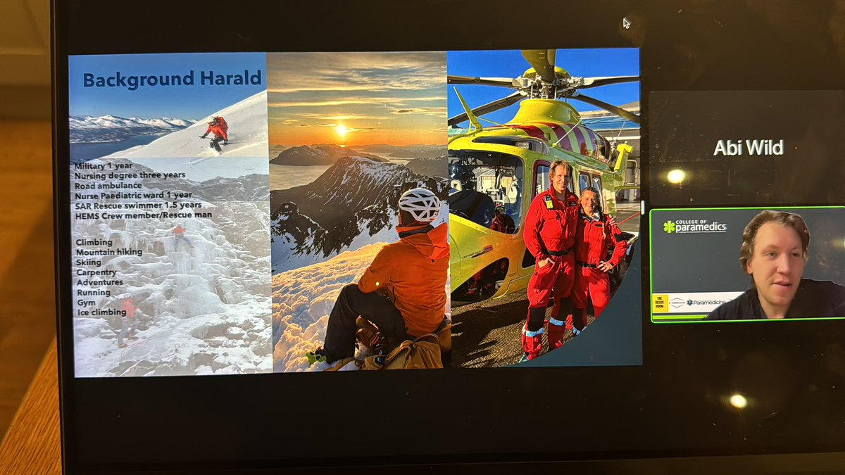christian wiggin (@wiggs1234) on Twitter photo OMG Abi Wild, presenting on the <a href="/theiccpg/">International Critical Care Paramedic Group</a> international critical symposium with Harold Andre Sandvik, with hundreds of people all over globe watching, 19 min before, running round Shetland causing internet. #legend #genuinelegend OMG Abi Wild, presenting on the <a href="/theiccpg/">International Critical Care Paramedic Group</a> international critical symposium with Harold Andre Sandvik, with hundreds of people all over globe watching, 19 min before, running round Shetland causing internet. #legend #genuinelegend