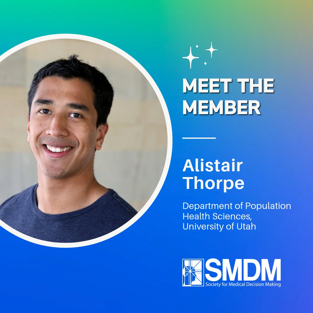 🎉 Meet the Member! 🎉

Say hello to Alistair, our incredible Digital Communications Co-Chair!

🧠 Area of Expertise: Experimental/Decision Psychology in Health
📢 Research Focus: Health &amp; Risk Communication
⚽ Favorite Sport: Soccer

Thank you for your dedication to SMDM! 💙