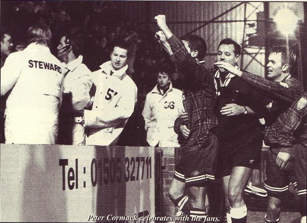 31st Jan 1996

Happy <a href="/RealPeteCormack/">Pete Cormack</a> Day!
Memorable #scenes as we celebrated a late winner for <a href="/Morton_FC/">Greenock Morton</a>  against <a href="/saintmirrenfc/">St Mirren FC</a> in front of the Caley Stand.

<a href="/Chrismcnulty75/">Chris Mcnulty</a> <a href="/1874_ton/">1874Ton</a>