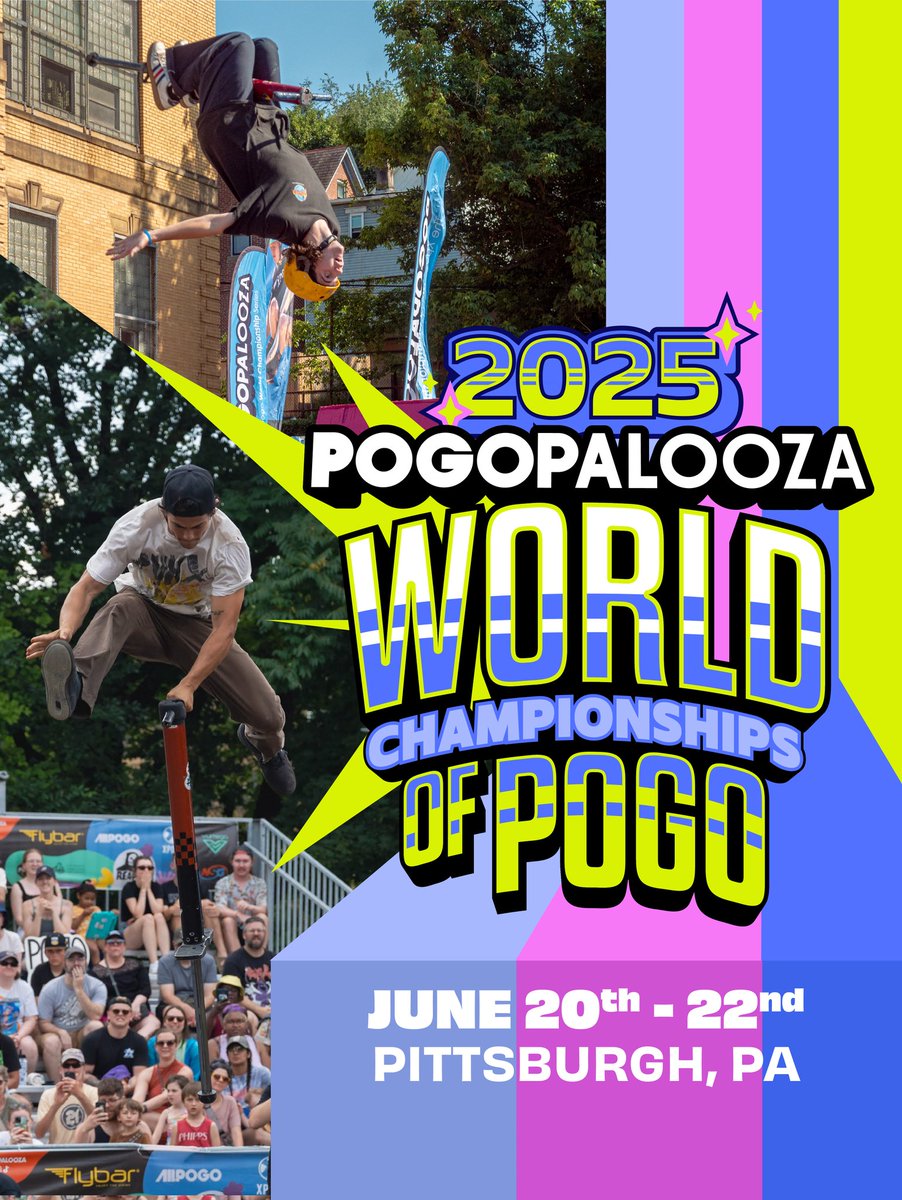 Xpogo's tweet image. #Pogopalooza returns to Pittsburgh, this June! Stay toned, more to come