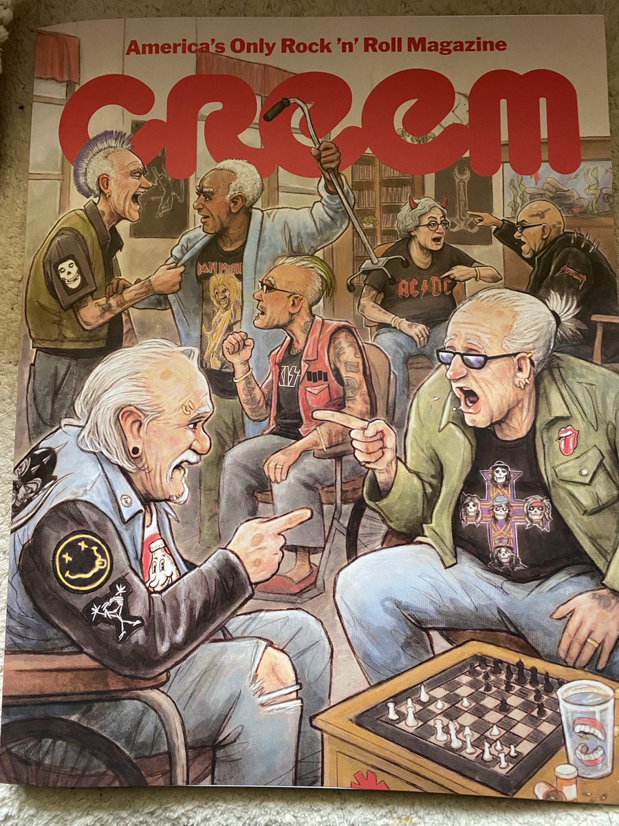 Thank you ⁦<a href="/creemmag/">CREEM</a>⁩ for featuring me in their recent edition. Love being able to hold this iconic Mag in my hands.Thank you!!