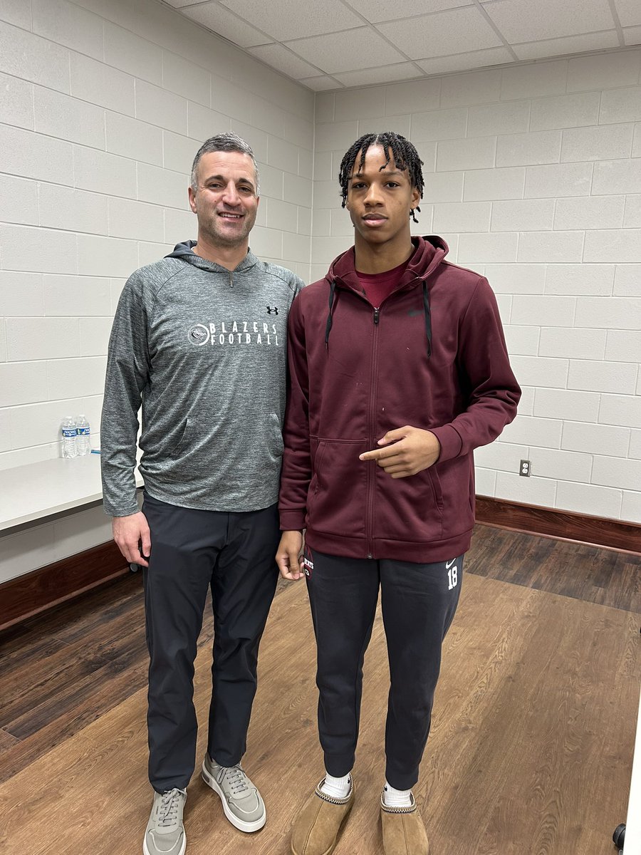 Dadrien Waller (@dadrienwaller) on Twitter photo #Agtg After a great conversation with Coach Carver i am blessed to receive my 4th Division 1 offer from <a href="/UAB_FB/">UAB Football</a>
<a href="/GWildcatsfball/">GuntersvilleFootball</a> <a href="/GuntersvilleAth/">Guntersville City Schools Athletics</a> <a href="/UnLockYourGame/">UnLockYourGame</a> <a href="/DownSouthFb1/">Down South</a> <a href="/HallTechSports1/">Hall-Tech Sports</a> <a href="/DexPreps/">DexPreps</a> <a href="/RivalsWoody/">Woody Wommack</a> <a href="/PrepRedzoneAL/">Prep Redzone Alabama</a> <a href="/AverageJoesSpo1/">Average Joe’s Sports Talk, LLC</a> <a href="/CoachLReese/">Lance Reese</a> <a href="/coachscahill/">Shannon Cahill</a> #Agtg After a great conversation with Coach Carver i am blessed to receive my 4th Division 1 offer from <a href="/UAB_FB/">UAB Football</a>
<a href="/GWildcatsfball/">GuntersvilleFootball</a> <a href="/GuntersvilleAth/">Guntersville City Schools Athletics</a> <a href="/UnLockYourGame/">UnLockYourGame</a> <a href="/DownSouthFb1/">Down South</a> <a href="/HallTechSports1/">Hall-Tech Sports</a> <a href="/DexPreps/">DexPreps</a> <a href="/RivalsWoody/">Woody Wommack</a> <a href="/PrepRedzoneAL/">Prep Redzone Alabama</a> <a href="/AverageJoesSpo1/">Average Joe’s Sports Talk, LLC</a> <a href="/CoachLReese/">Lance Reese</a> <a href="/coachscahill/">Shannon Cahill</a>