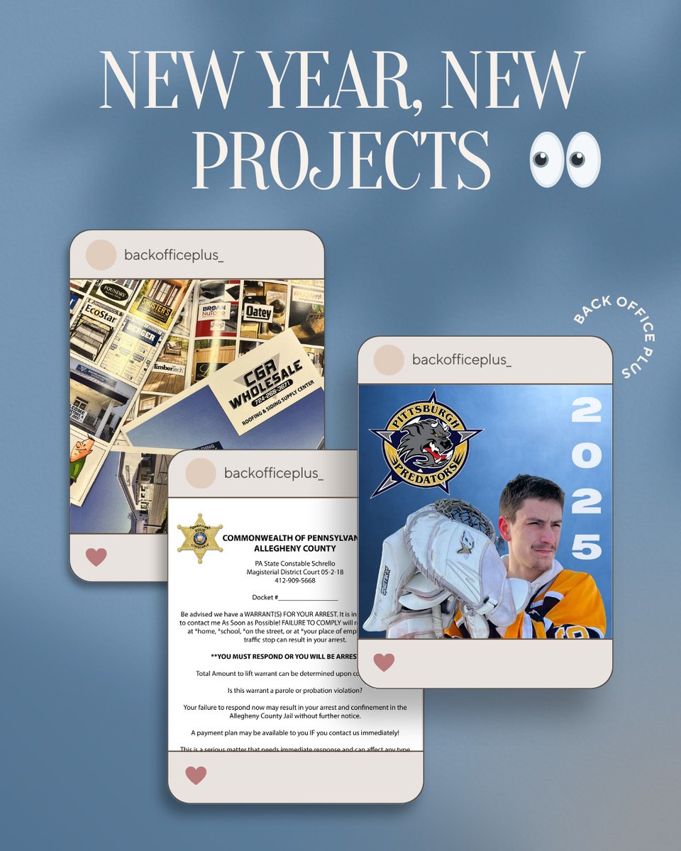 BackOfficePlus's tweet photo. ✨ Exciting times ahead as we dive into the new year with a fresh wave of innovative projects! 🥳 We're committed to bringing creativity and excellence to everything we do. Stay tuned for updates and sneak peeks! Let's make 2025 our best year yet! 🚀✨ #NewBeginnings #Innovate... https://t.co/T6qeQmjOP3