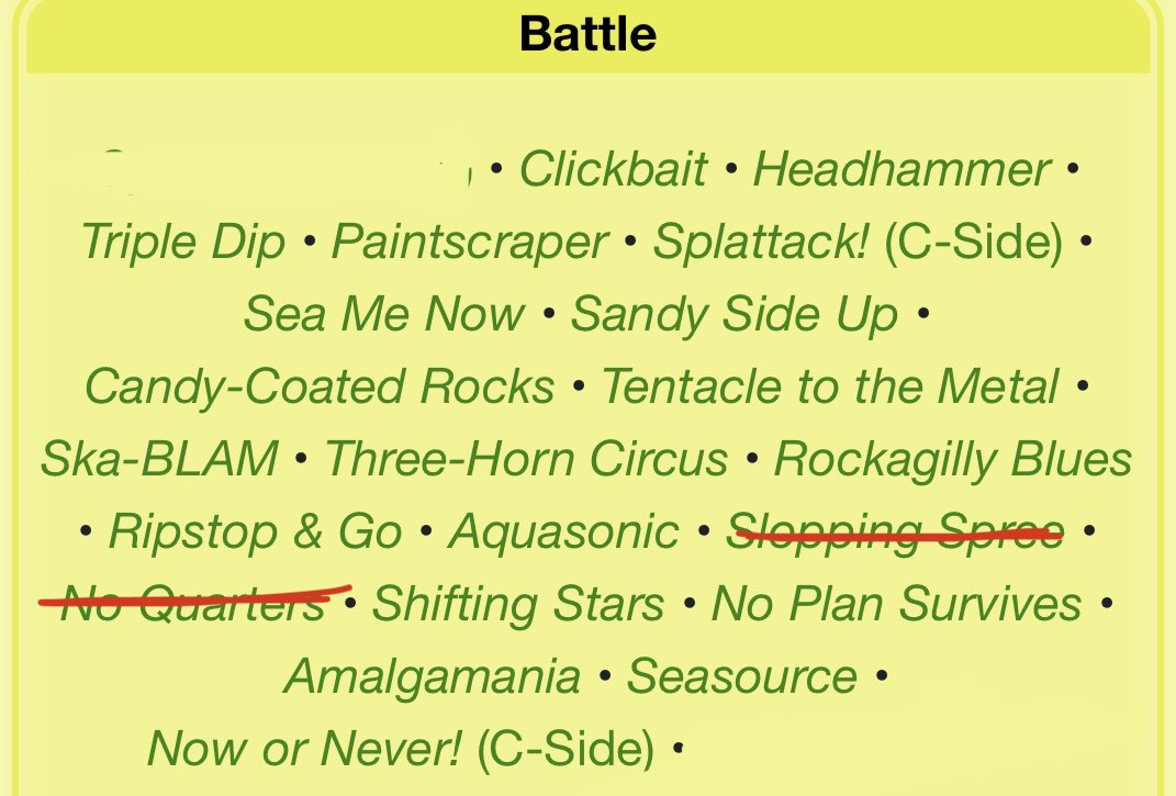 n0quarters's tweet photo. #SOUNDOFTHESPLATLANDS
HI heres a project i’m hosting just for fun, join if you want, first come first serve.
You’re welcome to join even if you don’t follow me
翻訳機を使って日本語で書いていますので、不明な点や質問があれば教えてください!🙏
I will be drawing for No Quarters https://t.co/9ed4499X8u