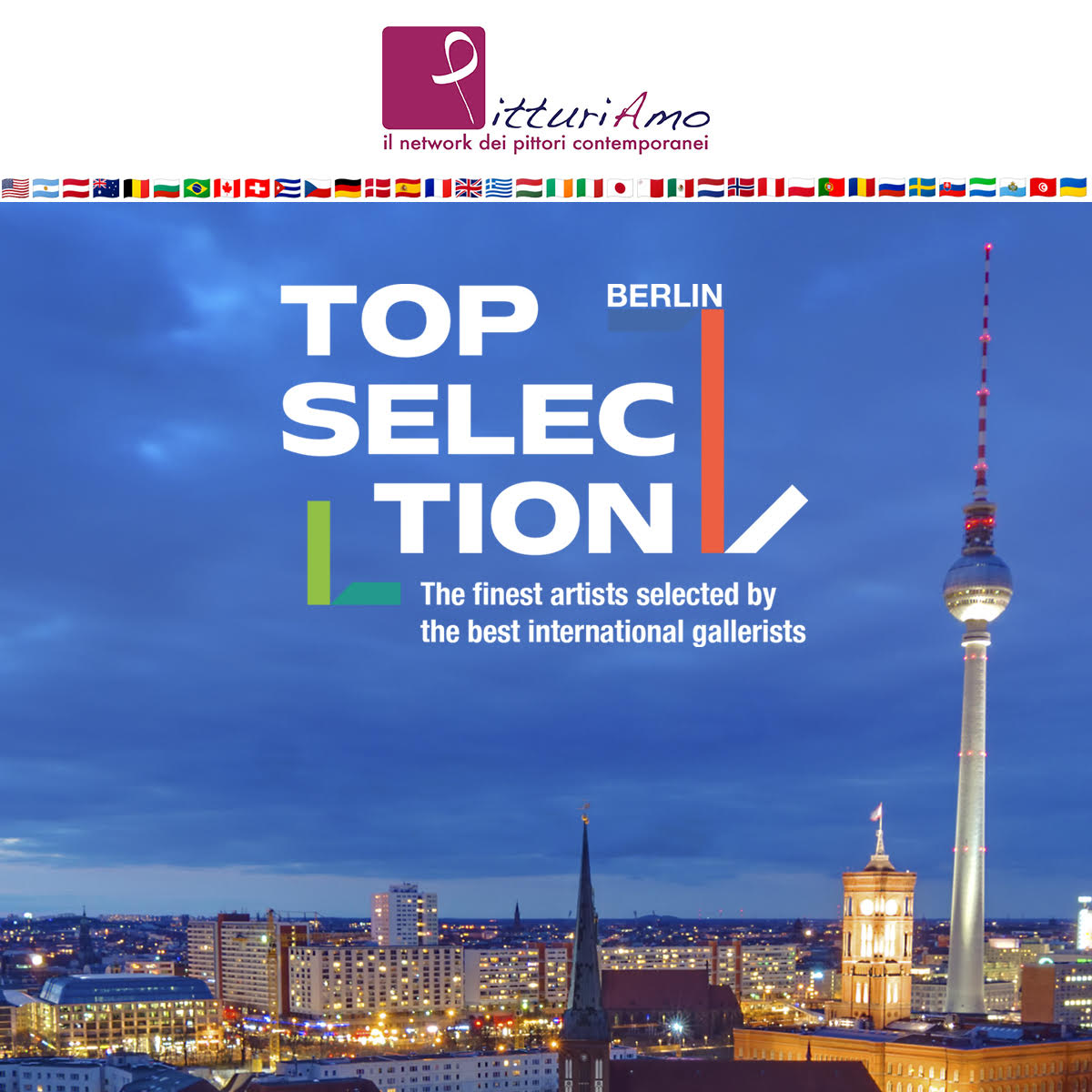 cercabando's tweet photo. PitturiAmo organizza il Premio Artista d’Europa - Top Selection Berlin. Il tema è libero e le tecniche espressive ammesse sono: pittura, scultura, grafica, fotografia, arte digitale. Scadenza: 28.2.25 >> https://t.co/SaqS5WMN1y https://t.co/jKSGNlqtzc