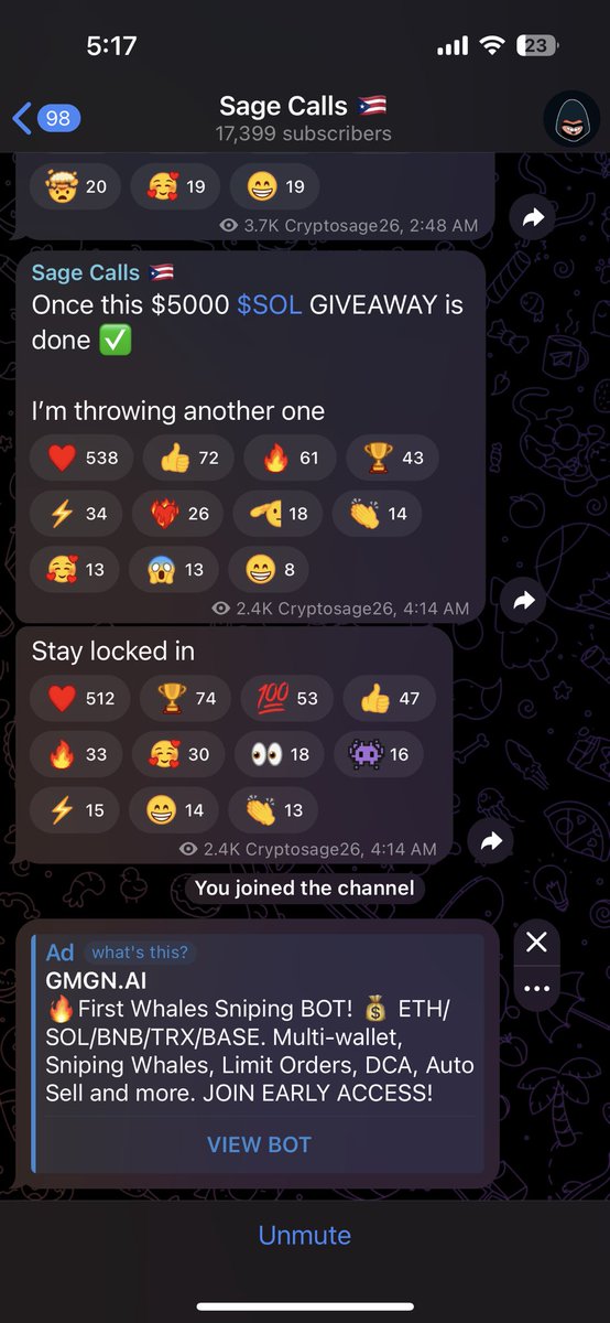 SleepyCoinz's tweet photo. @CryptoSage26 5y8d3QugPoLeCYcxvfG5QpQvgW1UXsXknmr4DiBrihxD https://t.co/JvKGAugjxe
