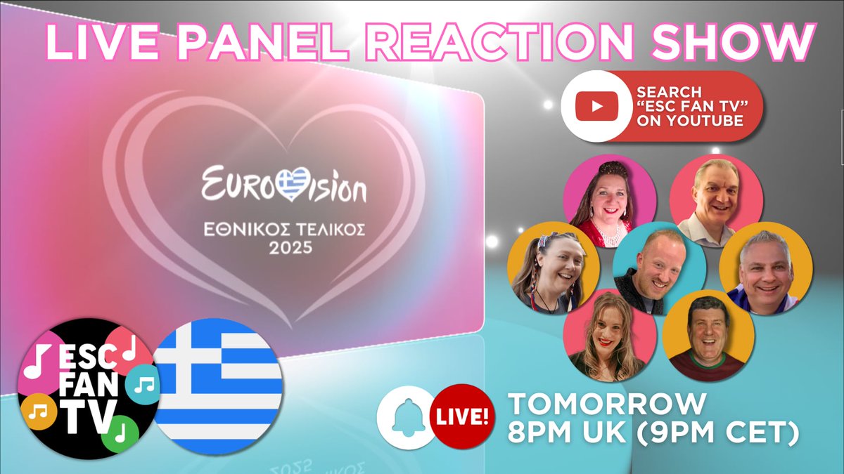 LIVE tomorrow Greece!