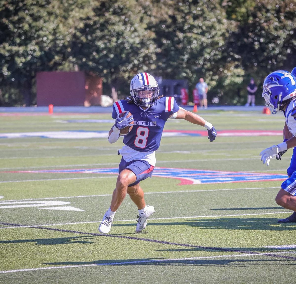 BravisCaveJr's tweet image. #AGTG After a great Official visit, I am beyond blessed to receive an offer from The University Of Cumberlands! #Jeremiah2911 @MoodyFBall @jakeganus @matthew_reese58 @coacheastham_15 @UCPatriotFball @CoachHouse_UC