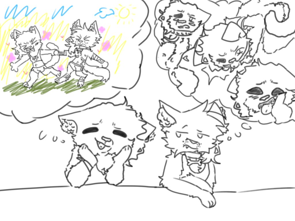 NotFoun_XD's tweet photo. ⊂⁠(⁠(⁠・⁠▽⁠・⁠)⁠)⁠⊃, I guess I should post drawings if I'm a furry artist #furryarts  #ocs https://t.co/sJP1xRD3NZ