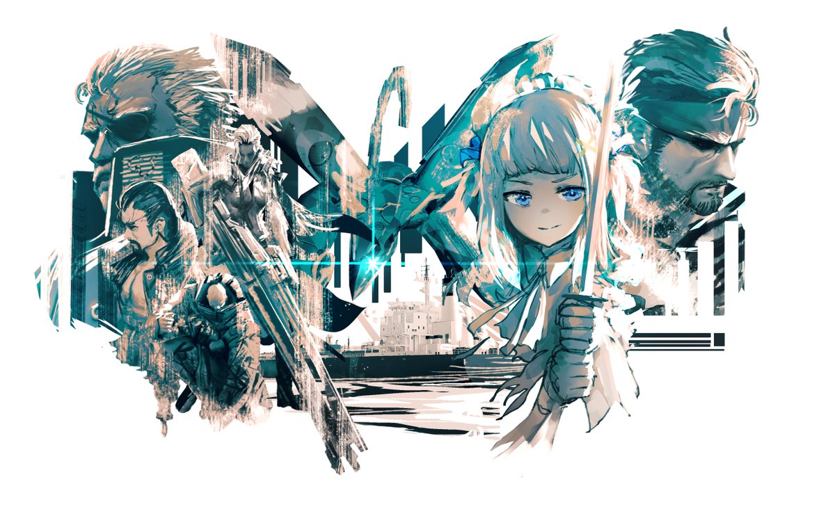「Mint Fantome's Metal Gear Saga 」|advarcherのイラスト