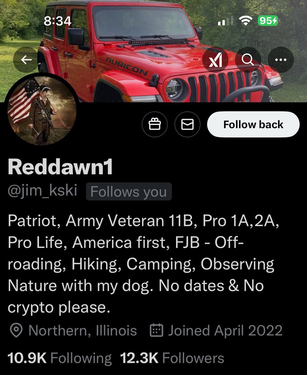 Please give <a href="/jim_kski/">Reddawn1</a> a follow and a repost or shoutout to show our appreciation for his service.

Army Veteran

Thank you for your service.  We appreciate you.