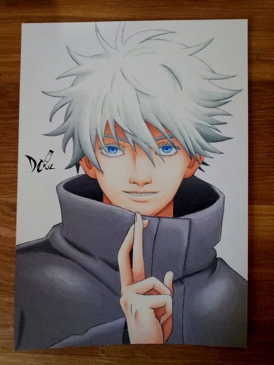 DCruz_draw's tweet photo. Personaje: Satoru Gojo
Anime / Manga: Jujutsu Kaisen

#JujutsuKaisen #satorugojo #anime #fanart #drawing https://t.co/7sXUgiBW3G