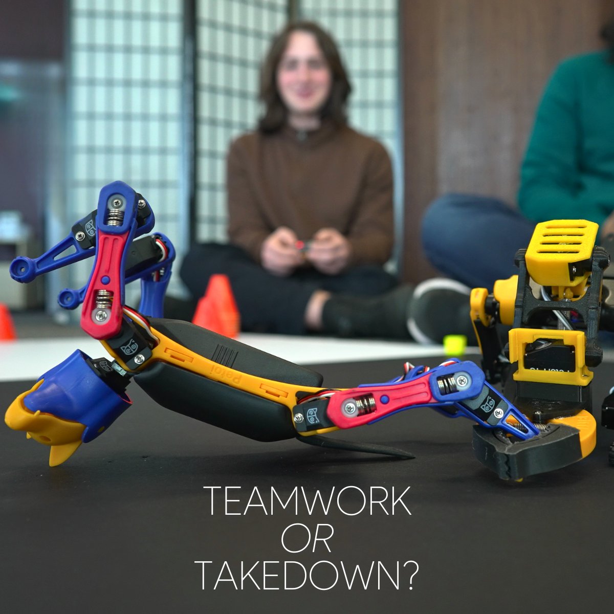 🤖🐶 Bittle with a gripper lending a ‘hand’—or claiming victory! 💪🔥
Follow us to find out soon!

#Petoi #Bittle #STEMfun #Robotics #robotdog #robotarm #roboticscompetition