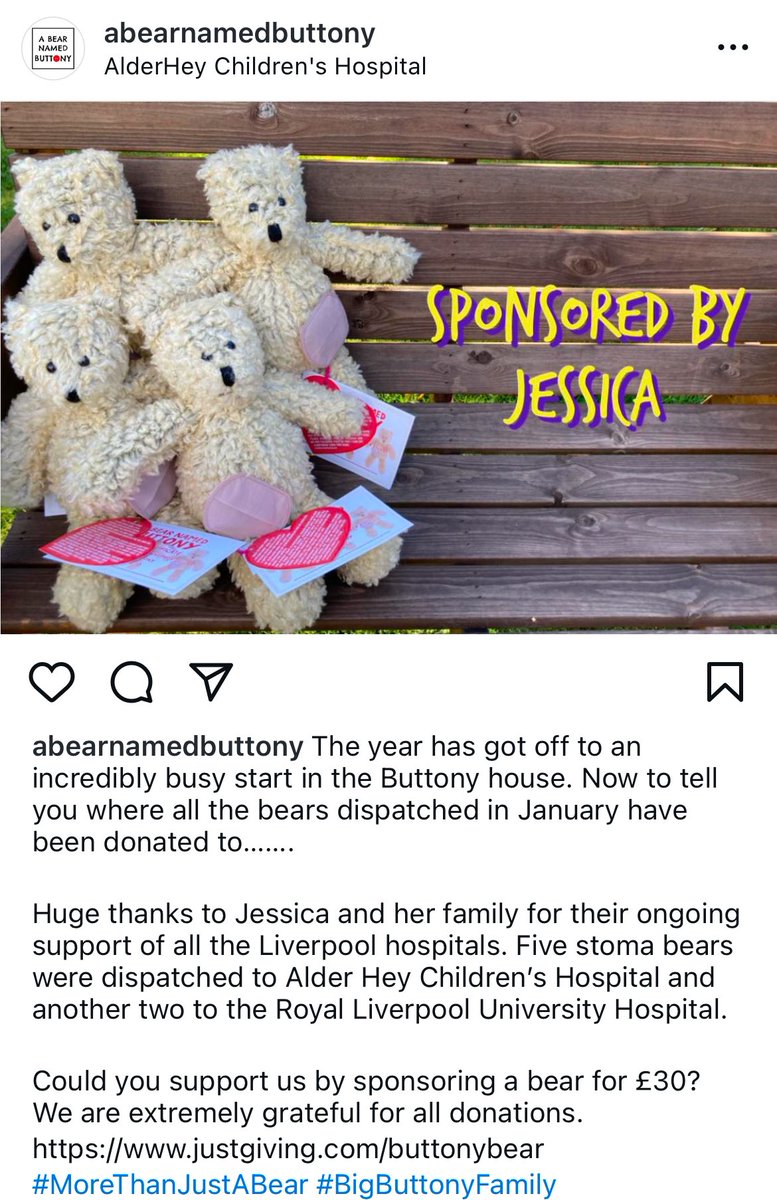 JourneyStoma's tweet photo. This is what our fundraising goes on if anyone can spare some Pennys and help Jessica sponsor more bears for these amazing hospitals ๐ https://t.co/VUQbzFFAVI
#liverpool #hospitals #stoma #buttonybear #supportingothers https://t.co/IWI4mk5xIP