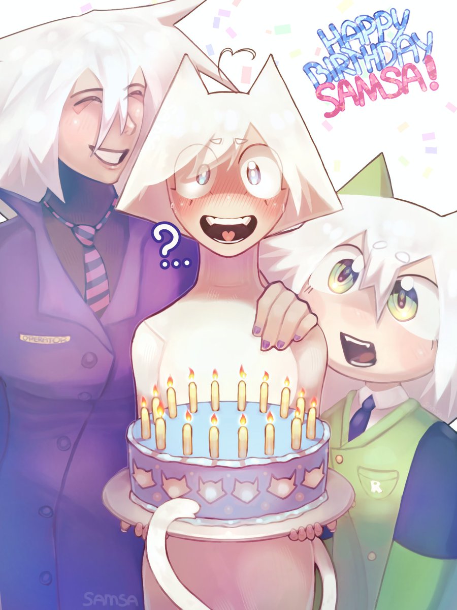 SamsaOriginal's tweet photo. ITS MY BIRTHDAY🎉🎂🎉#art #ocart #birthday #digital https://t.co/NBJuKz3rwa