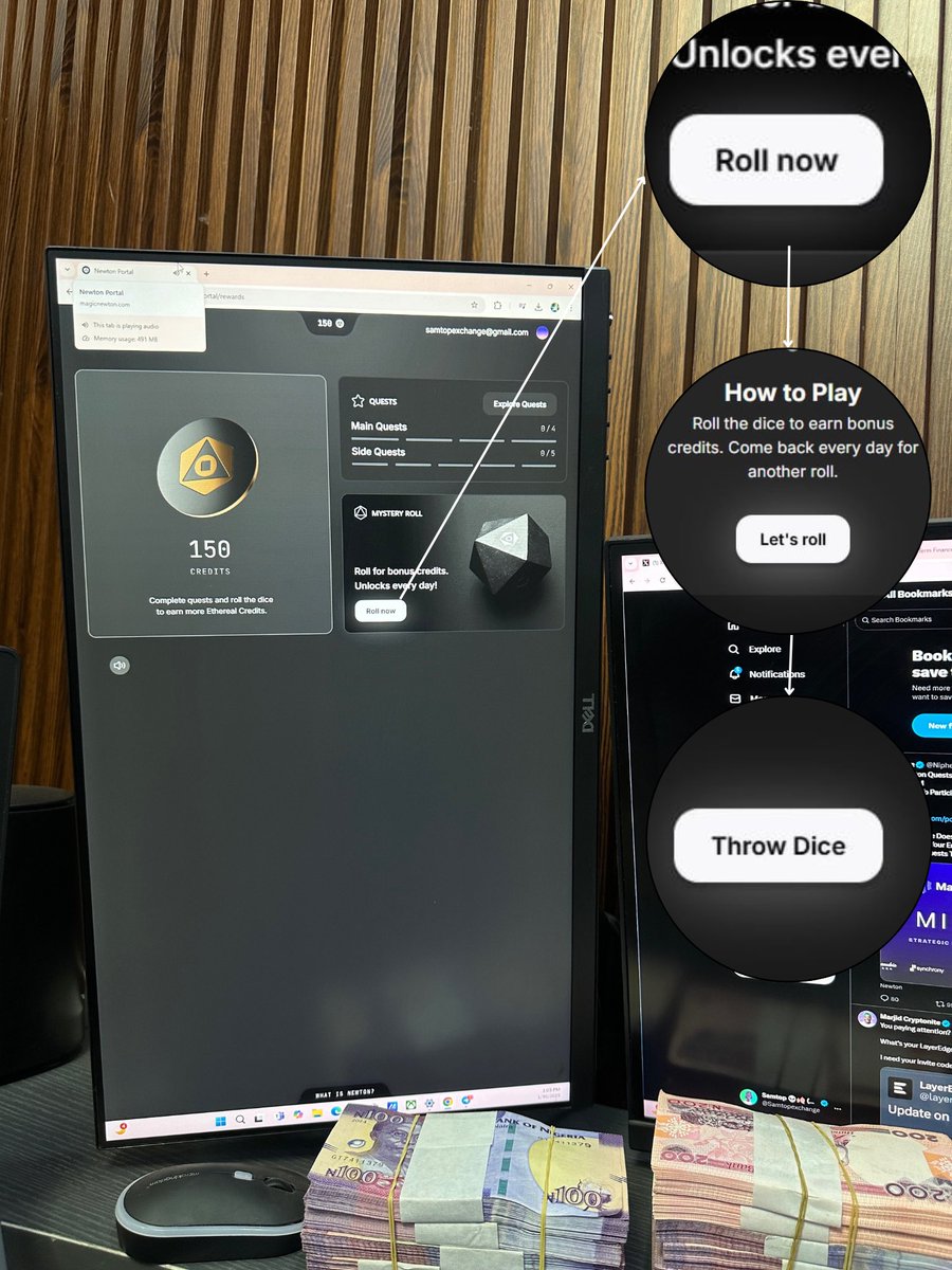 Influencer are using us to farm referral 

Yet Farmer Samtop gave you another one with no referral benefit 

But I know you will still bookmark 😂😂🤝

Secured Tatal Funding  of $82M

All my action taker should gather here 🤝

MagicNewton Quests $0 Investment Opportunity

-