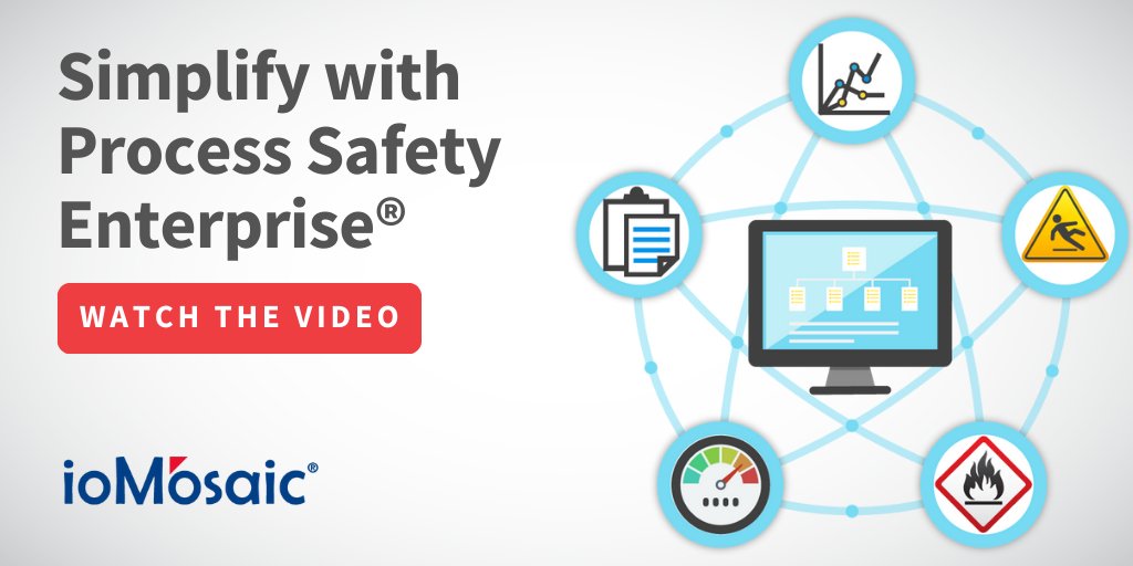 ioMosaic's tweet image. Manage detailed pressure relief valve reports and supporting documentation for each operating unit or an entire facility, on one platform ― Process Safety Enterprise® Emergency Relief System Design Workflow. bit.ly/3wko3Oi
#ProcessSafetySoftware #RiskManagement