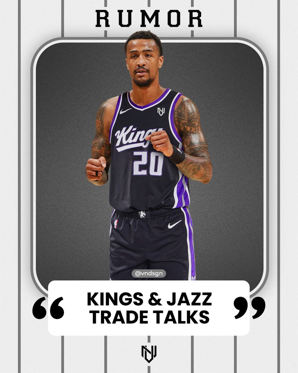 The #SacramentoKings and #UtahJazz are engaged in serious trade talks centered around #JohnCollins, per Brett Siegel. #vndsgn #rumor