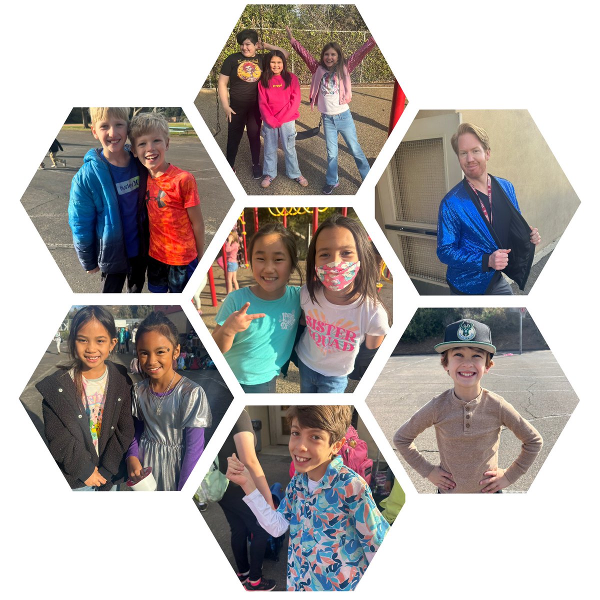 Jessica Pineda (@mrspineda_pusd) on Twitter photo Sparkles, hats, bright colors - we are celebrating Kindness Week by brightening up our school! #SeagullStyle #SeagullSpirit #SeagullSquad #SeagullsSoarTogether đź’™ <a href="/SunsetHillsES/">SunsetHillsElementary</a> Sparkles, hats, bright colors - we are celebrating Kindness Week by brightening up our school! #SeagullStyle #SeagullSpirit #SeagullSquad #SeagullsSoarTogether đź’™ <a href="/SunsetHillsES/">SunsetHillsElementary</a>