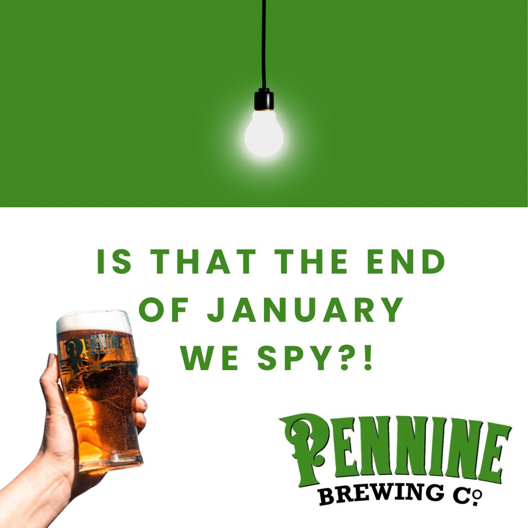 Anyone else feel like January has lasted 8791 days?! 😳

Soon be Feb and those lighter nights will be upon us.🙌🏻

We’ll drink to that! 🍻 

#byejanuary #beeroclock #brewerylife #yorkshirebeer  #penninebrewingco
