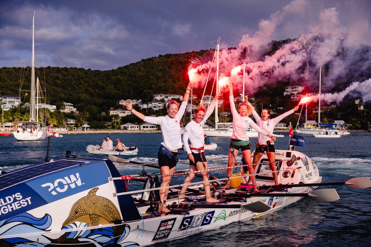 The #HMSOardacious #Valkyries have conquered the 3,000-mile trans-Atlantic row! 🎉 As a proud sponsor, from all of us at Endace to the HMS Oardacious Valkyries—CONGRATULATIONS! 🎉 Read more on the Endace blog: tinyurl.com/5n6neuna