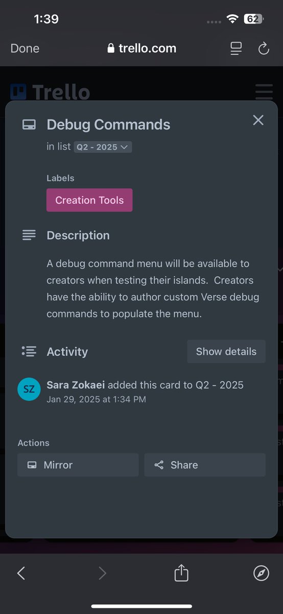 Heyyoooo debug tools finally coming to #UEFN later this year! No debugger yet but progress!!