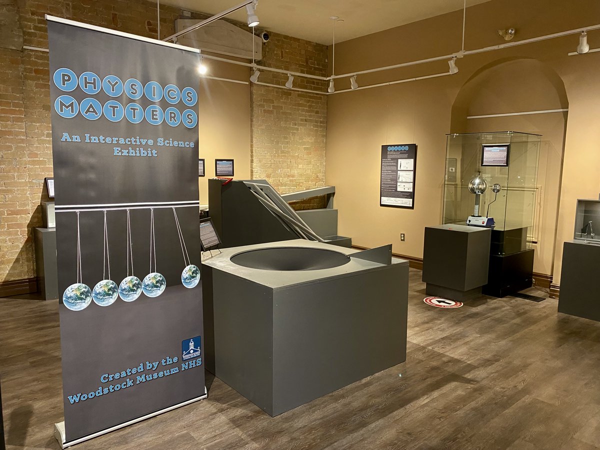 Now open! Physics Matters: An Interactive Science Exhibit ⚛️ ⚙️ 💡

Discover the science that shapes our everyday lives with diagrams, interactive components and hands-on activities on matter, force, motion, light, sound, structures and simple machines! bit.ly/4ddcb5d