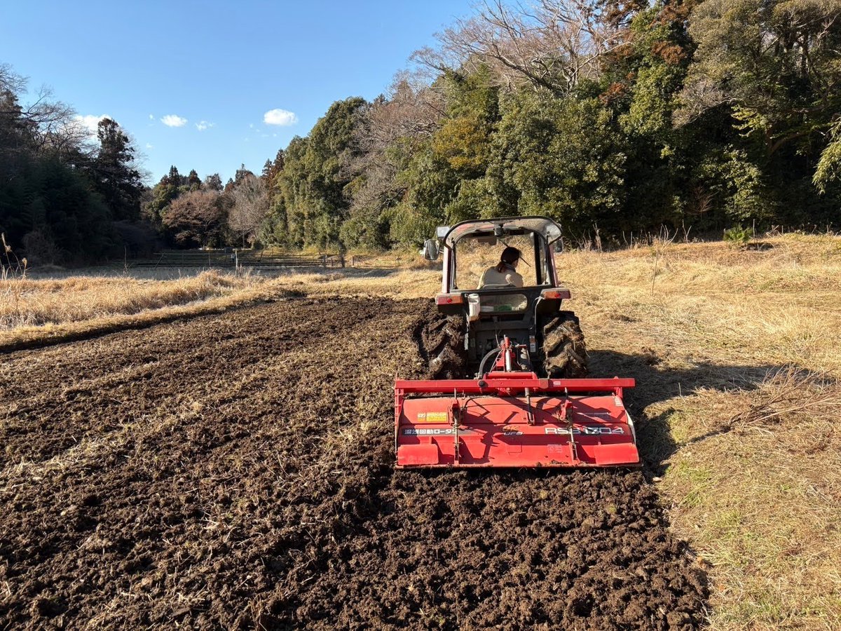 Ra1000Jyo's tweet photo. トラクターデビューしました☺️
米作り楽しみ✨ https://t.co/k3jrjbGHpr