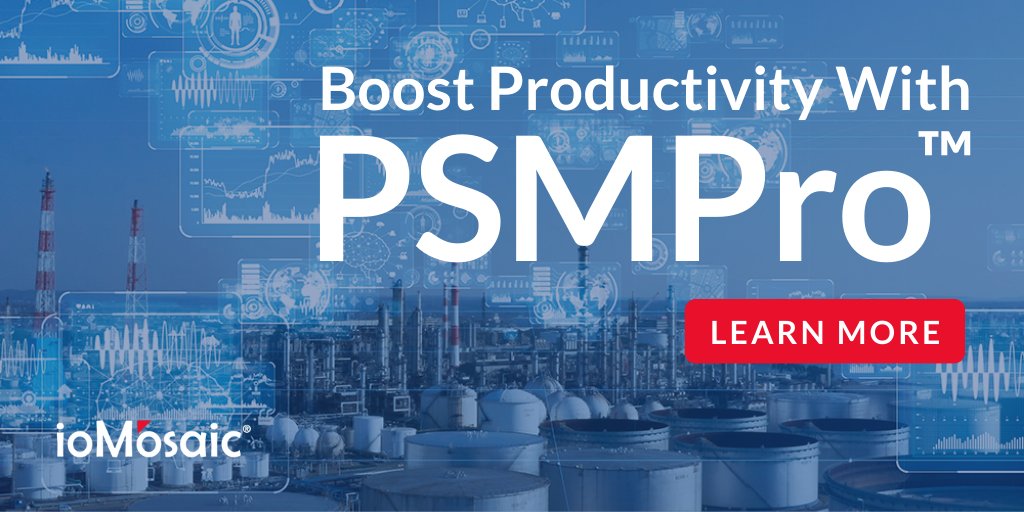 ioKinetic's tweet image. Identifying flaws in facilities and processes that may result in chemical releases, fires, or explosions is critical. Get PSMPro™, a powerful suite of time-saving tools for PHAs, DHAs, audits, and fault tree analysis. bit.ly/3T7dsn2
#ProcessSafetySoftware