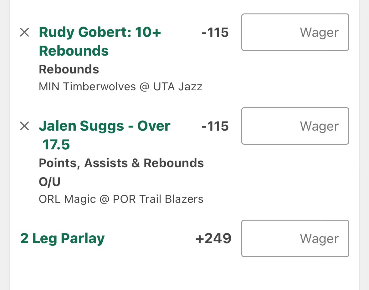 0xKINGGoD's tweet photo. Rudy at 9.5 rebounds verse a 26th ranked for rebounds allowed in Utah also hitting this line in both matchups. This is either a trap or free, worth it. 🧪 https://t.co/0nN3gHlG6m