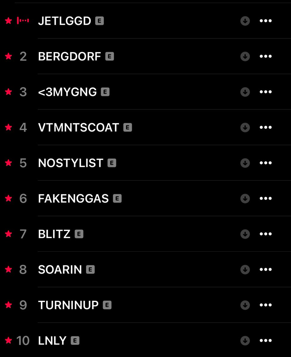 the greatest run in the history of music