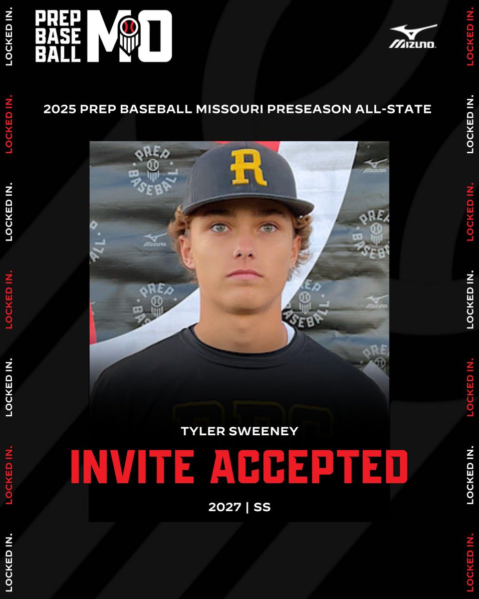 ‼️MO Preseason All-State‼️

'27 SS Tyler Sweeney (Eureka) has accepted his invite for the #MOPAS25

👤: loom.ly/VOw3iU4