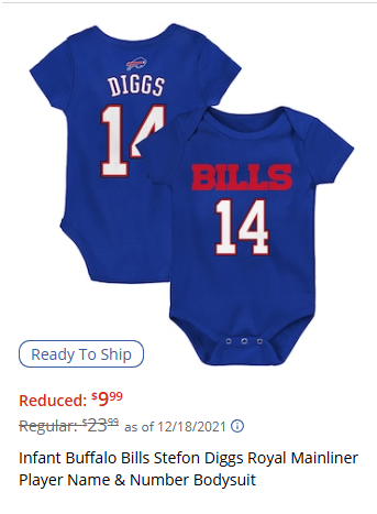 Smith_und's tweet photo. For sale: Diggs onesie, never worn https://t.co/UUDarlj4G1
