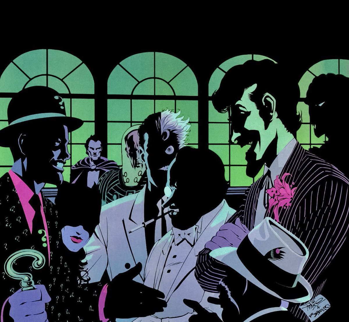 batman rogues by jim aparo &amp; brian stelfreeze