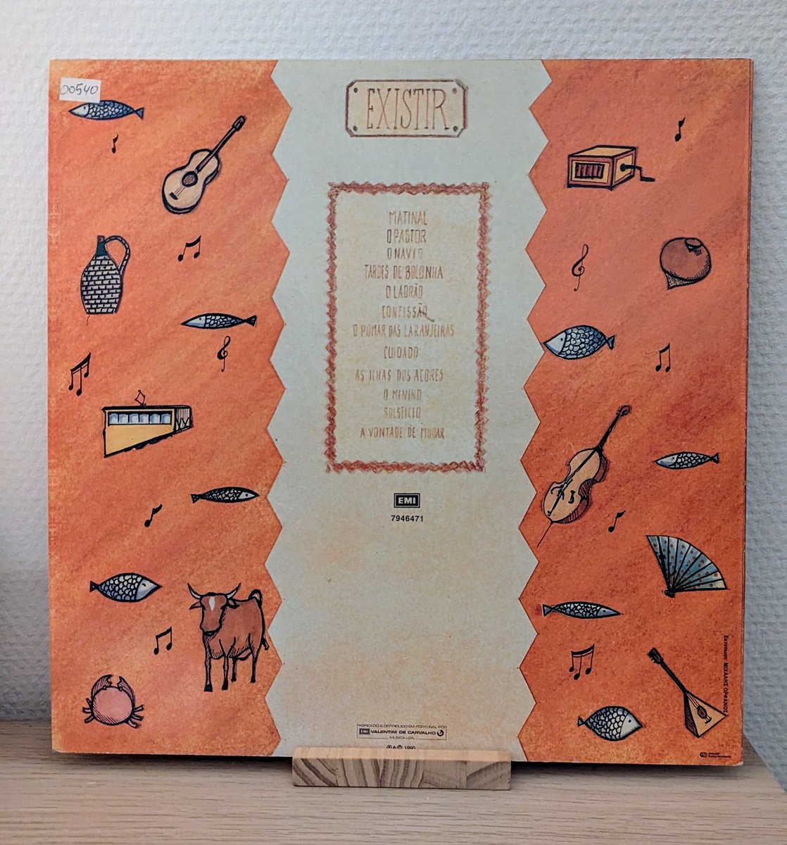 Ce soir j'ai eu le plus merveilleux cadeau venant de la personne que j'aime le plus au monde. Un album que je ne pensais jamais avoir entre les mains. Quel bonheur de poser ce vinyle sur la platine ! Le plus bel album de mon groupe portugais préféré.❤️
Madredeus, Existir, 1990