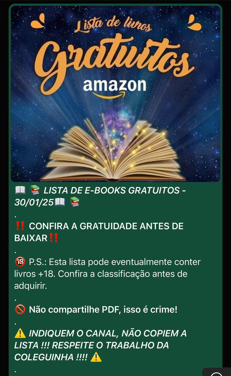 Gratuitos da Winnie !!!!📚❤️🇧🇷 tweet media