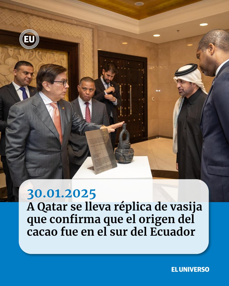 #Cacao | El cacao es el producto ecuatoriano que más ha crecido en exportaciones en el 2024 por la escala de precios internacionales.ow.ly/4OZQ50UQCEv