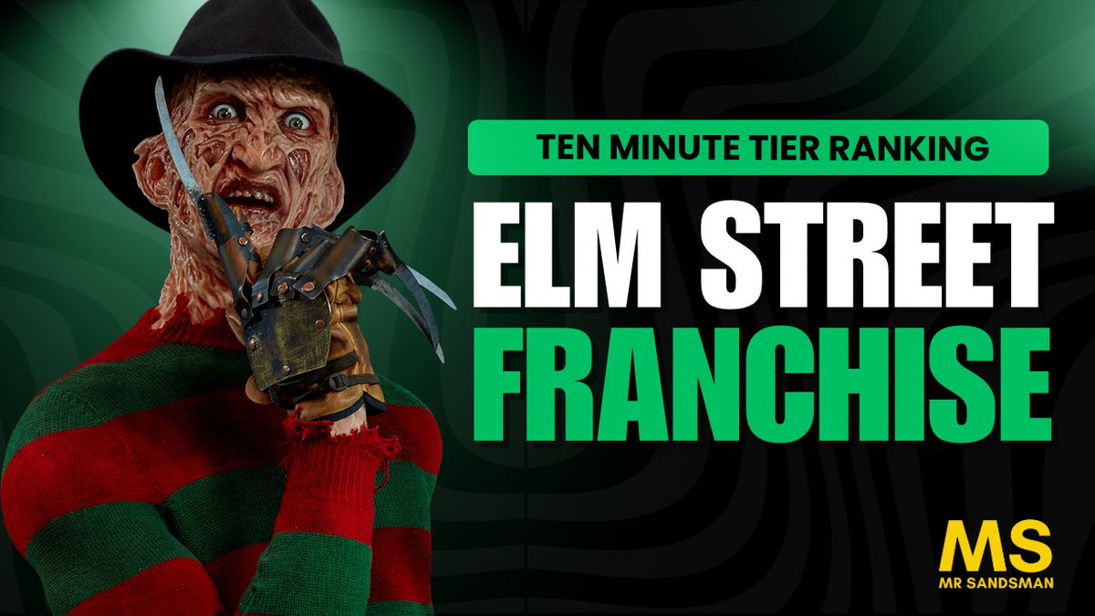 Now available on Mr Sandsman
A Nightmare on Elm St Tier List REVEALED in Just 10 Minutes
youtu.be/uIe_7H7MhqA