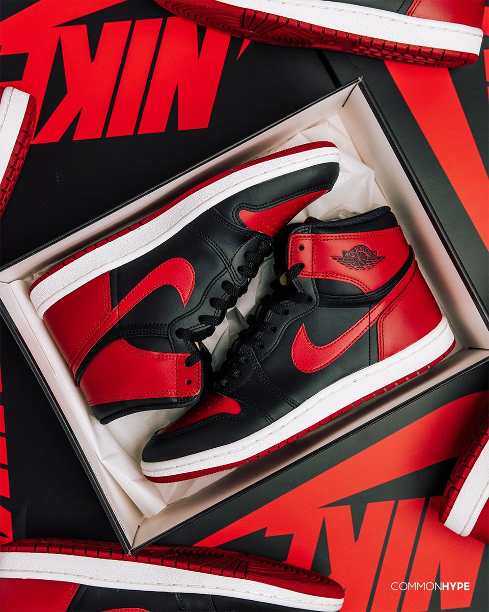 yasuakifujii's tweet photo. NIKE AIR JORDAN 1 HIGH '85 “Bred” は SNKRS では発売されない見込み

キャンペーンヴィジュアルには GOT7 の Jackson Wang を起用
https://t.co/u6LiBanvH7

#ジャクソンワン #エアジョーダン1 #ブレッド https://t.co/Bt2w2GMm2t