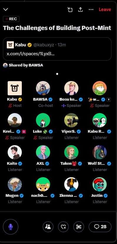 ViperS. (@vipers030) on Twitter photo gotta respect the hustle by the man himself <a href="/kevinfinalbosu/">Bosu kev 🔮</a>!
They way he is in every space and uses every oppurtunity to talk about his passion for the Cause. Its incredible!
Im proud to be a part of this and Im very hyped what the Brothers, <a href="/kaito_ayo/">Kaito</a>, <a href="/barracuda1709/">BARRACUDA🐟</a> and all gotta respect the hustle by the man himself <a href="/kevinfinalbosu/">Bosu kev 🔮</a>!
They way he is in every space and uses every oppurtunity to talk about his passion for the Cause. Its incredible!
Im proud to be a part of this and Im very hyped what the Brothers, <a href="/kaito_ayo/">Kaito</a>, <a href="/barracuda1709/">BARRACUDA🐟</a> and all