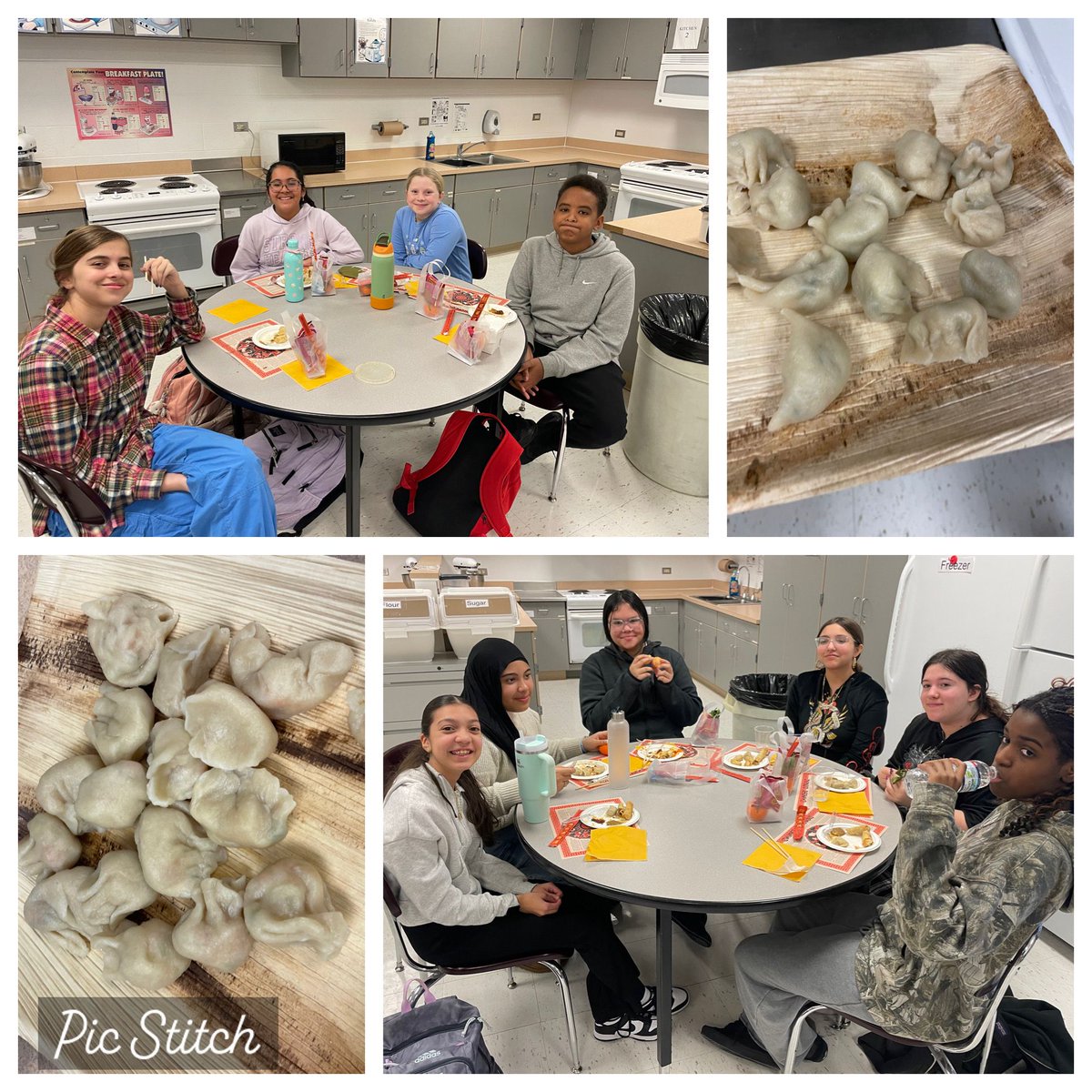 EPSDEyer's tweet photo. The Eyer Multicultural Club had a fantastic time celebrating Lunar New Year! Students made homemade dumplings &amp; learned about the Chinese zodiac. Huge thanks to Jenny &amp; Roy from Jenny’s Kuali for sharing their culinary talents! #OneEyer #EastPennPROUD https://t.co/SDpVJMFPyw