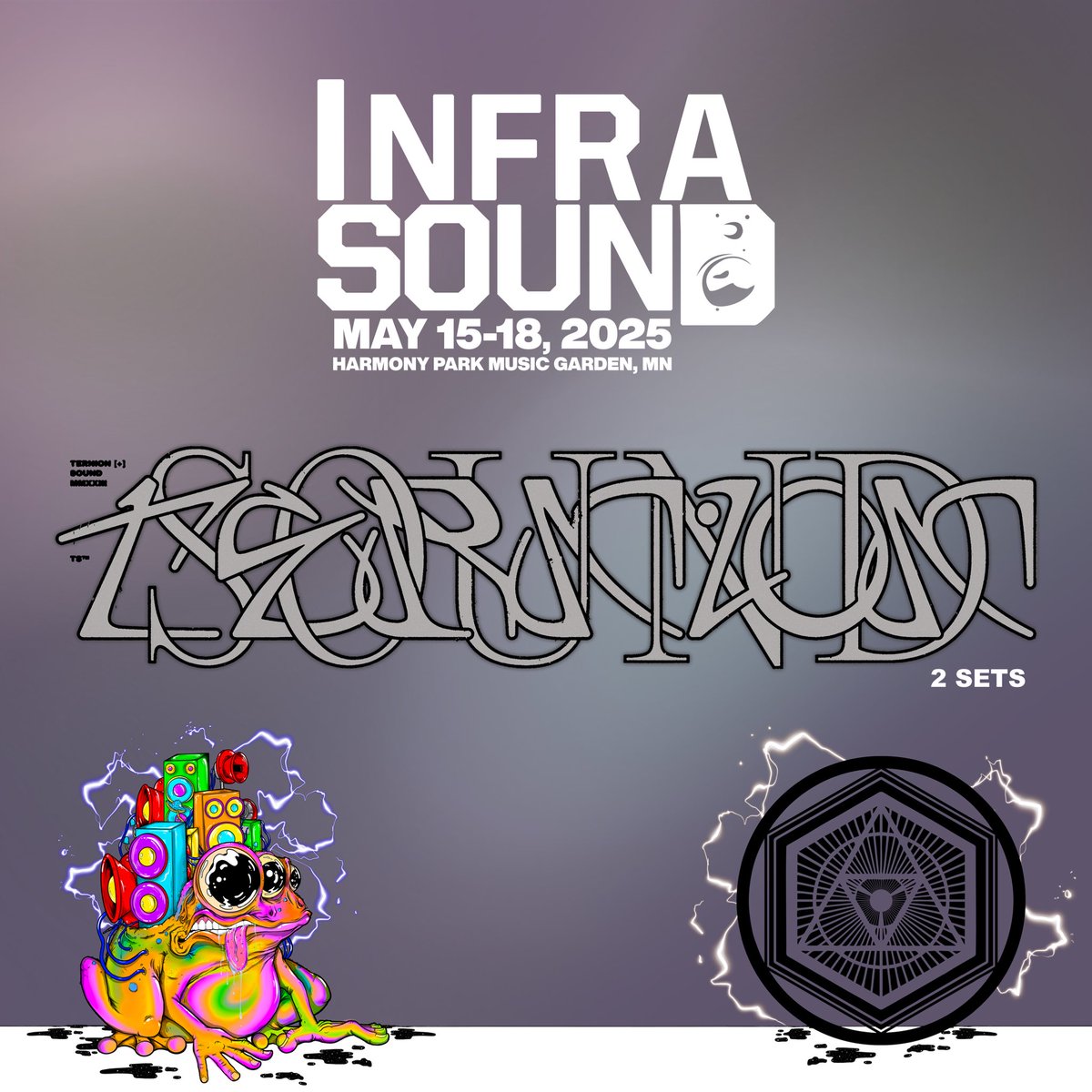 Ternion Sound 2 sets at Infrasound 2025!

These will be the final performances for Ternion Sound on the main stage and pyramid stage at Infrasound.

What an incredible run boys!