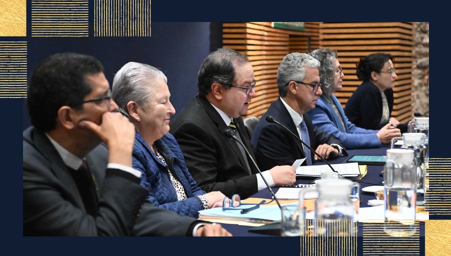 #BoletínUNAM Reforma de la UNAM para fortalecer cuerpos colegiados, ampliar la participación de la comunidad y la integridad académica: #RectorLomelí &gt; bit.ly/3PV5tYi